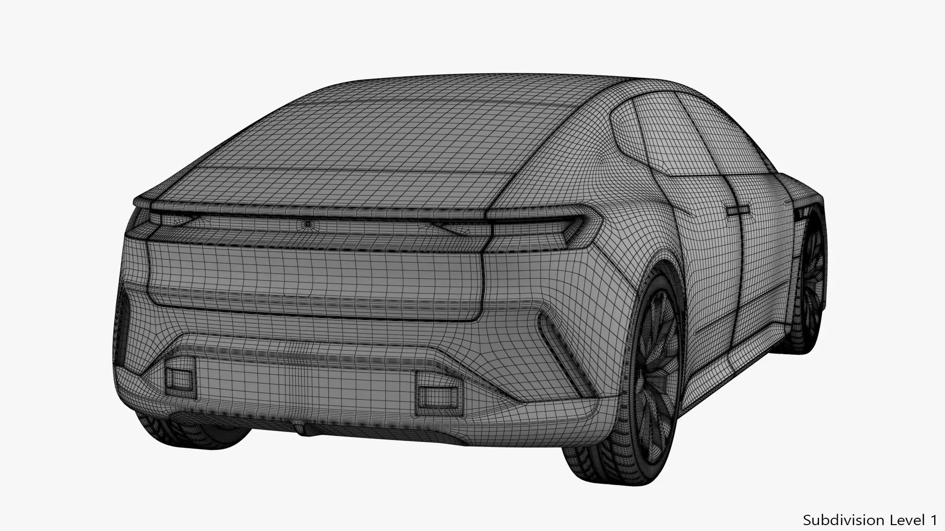 Futuristic Car Concept 3D model_28