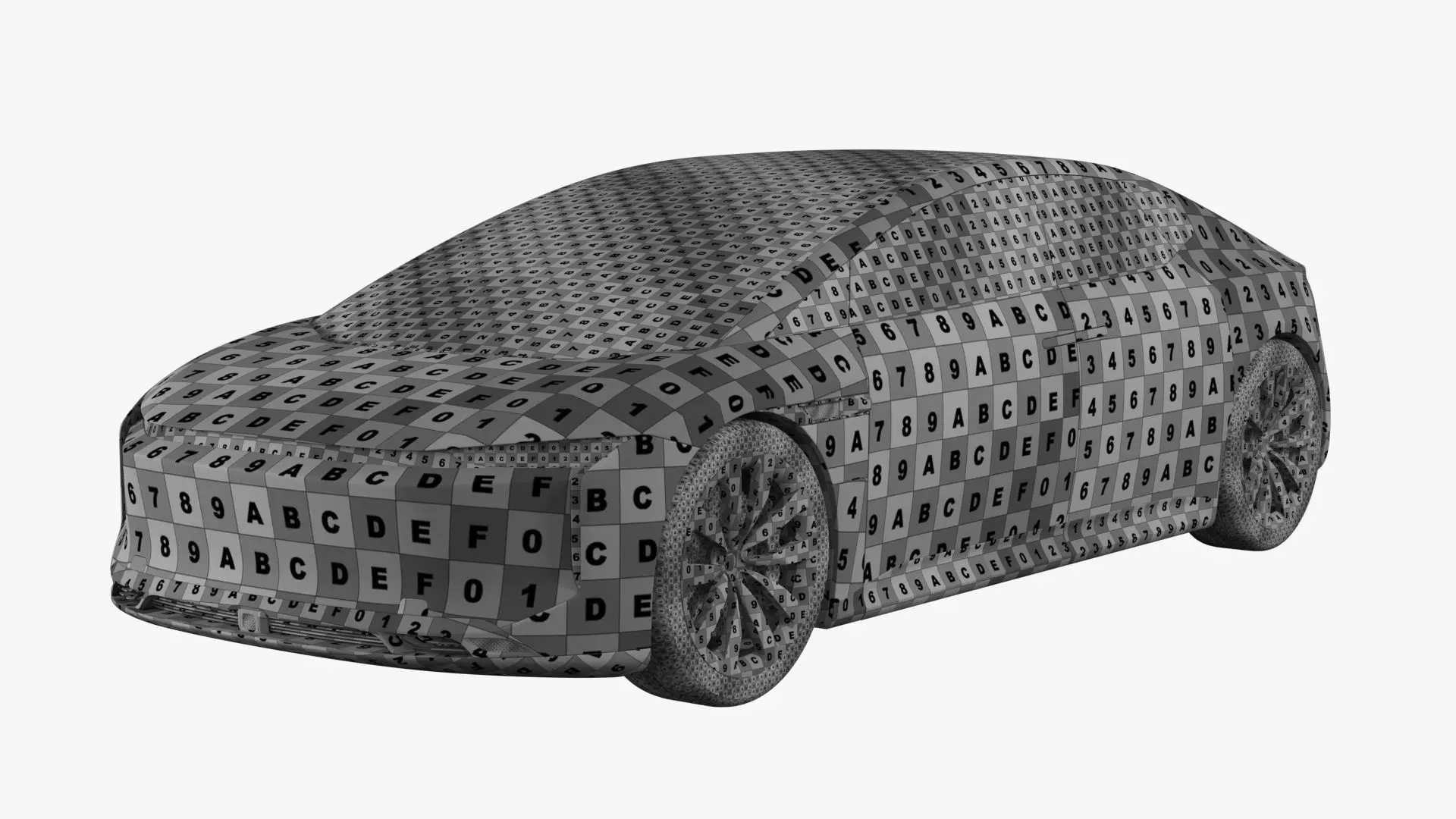 Futuristic Car Concept 3D model_37