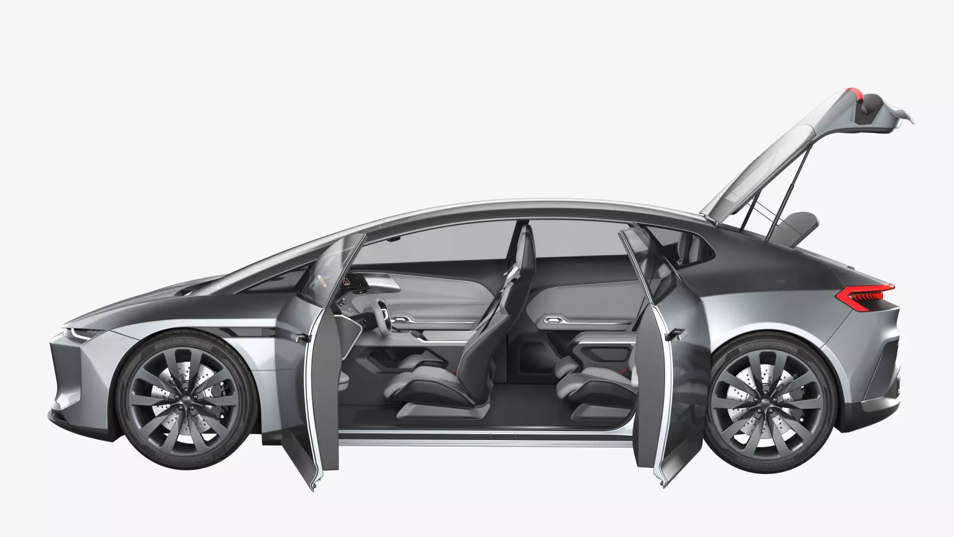 Futuristic Car Concept 3D model_16