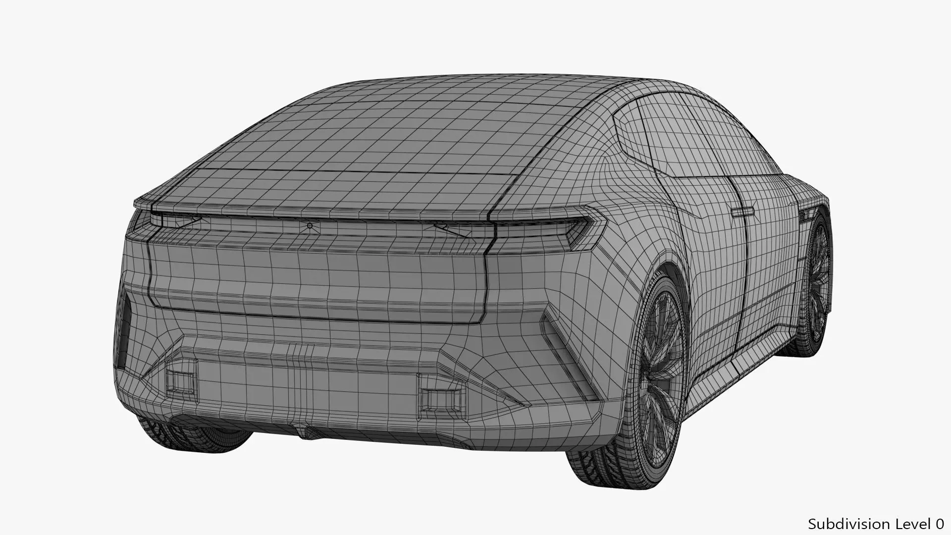 Futuristic Car Concept 3D model_27