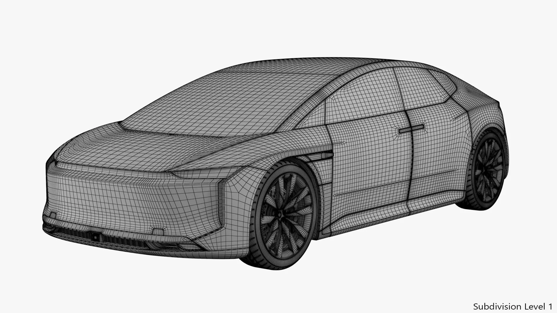 Futuristic Car Concept 3D model_26