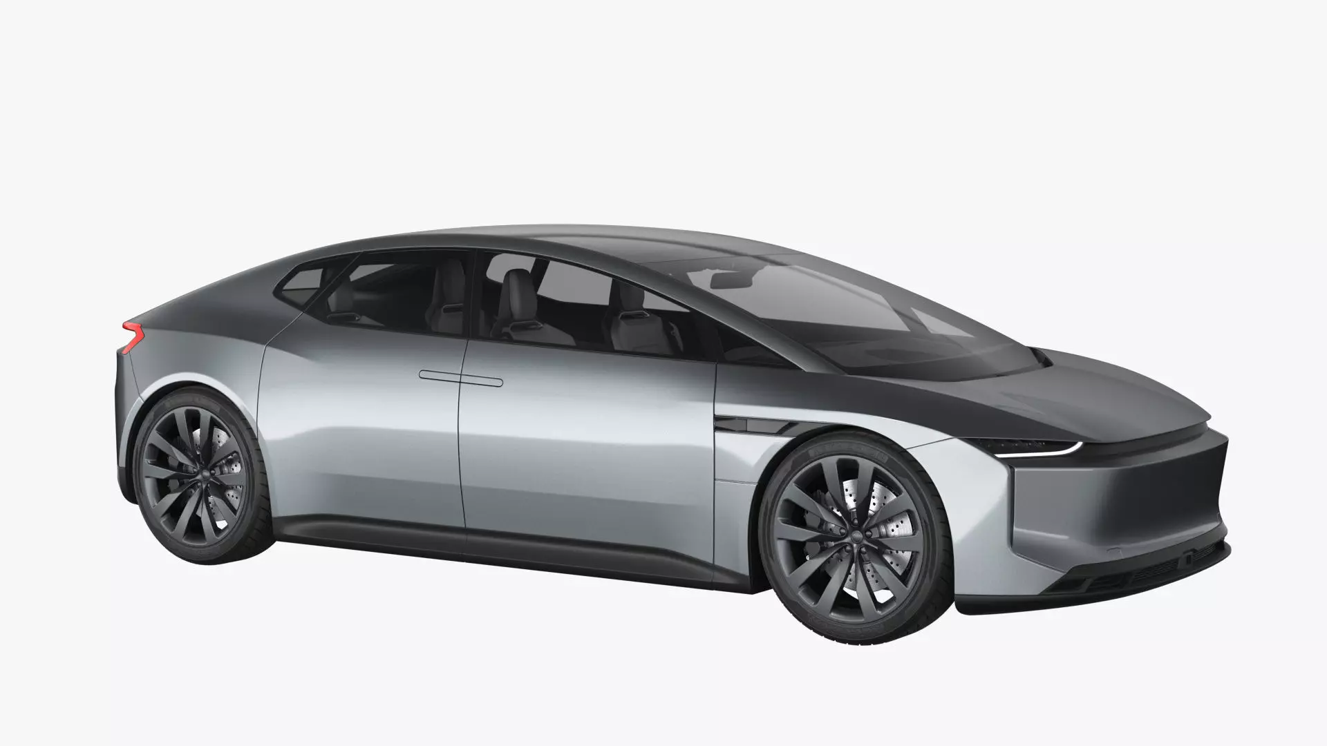 Futuristic Car Concept 3D model_8