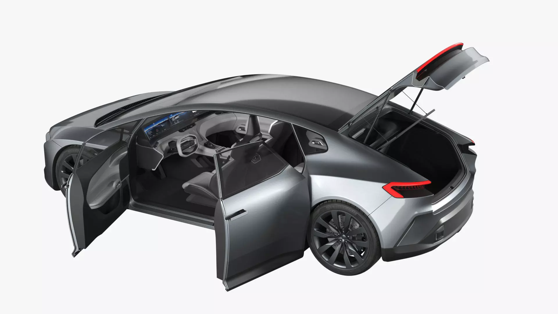Futuristic Car Concept 3D model_17