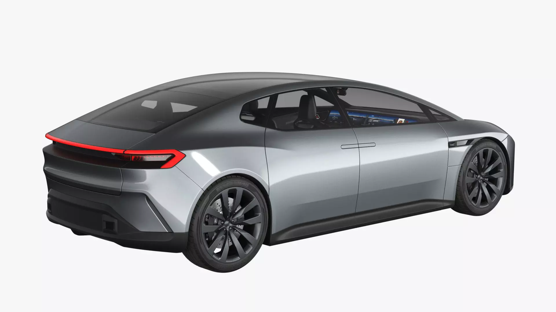 Futuristic Car Concept 3D model_11