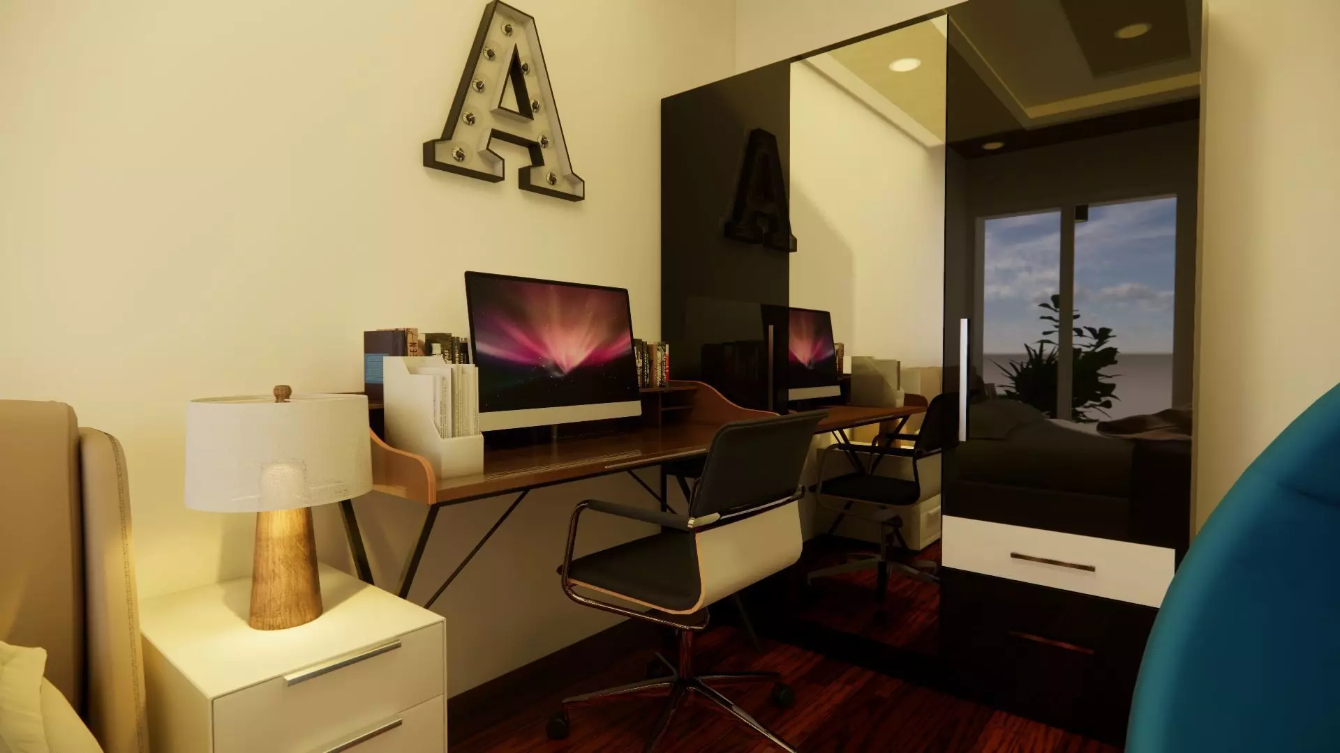 3D Home Exterior and Interior Design Package 1 3D model_9