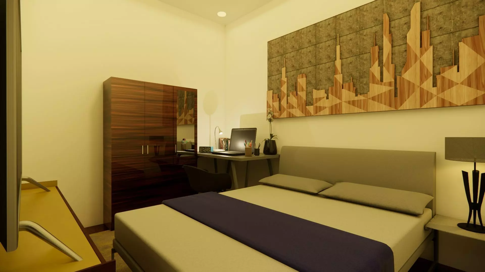 3D Home Exterior and Interior Design Package 1 3D model_16