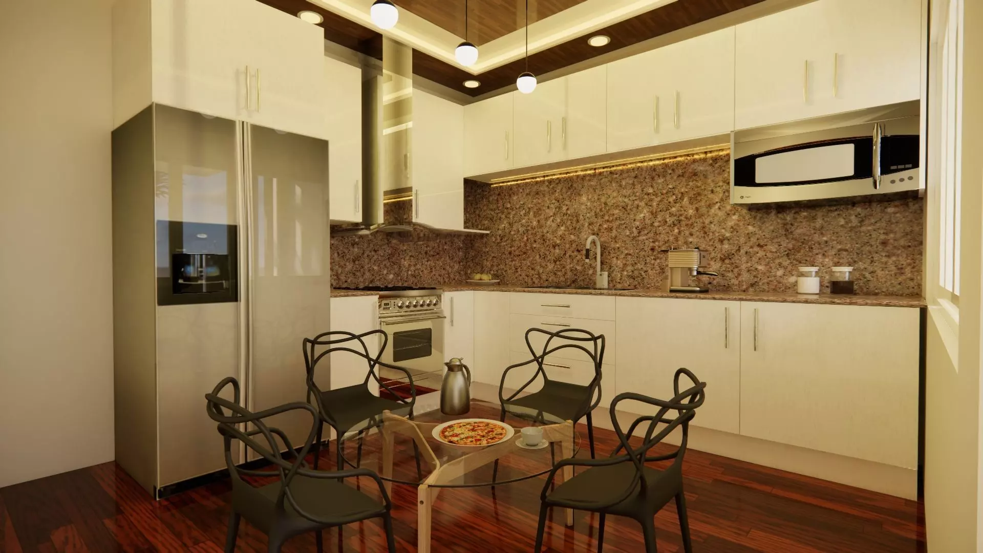 3D Home Exterior and Interior Design Package 1 3D model_15