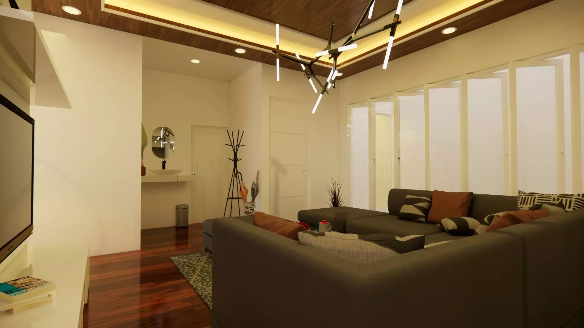 3D Home Exterior and Interior Design Package 1 3D model_6