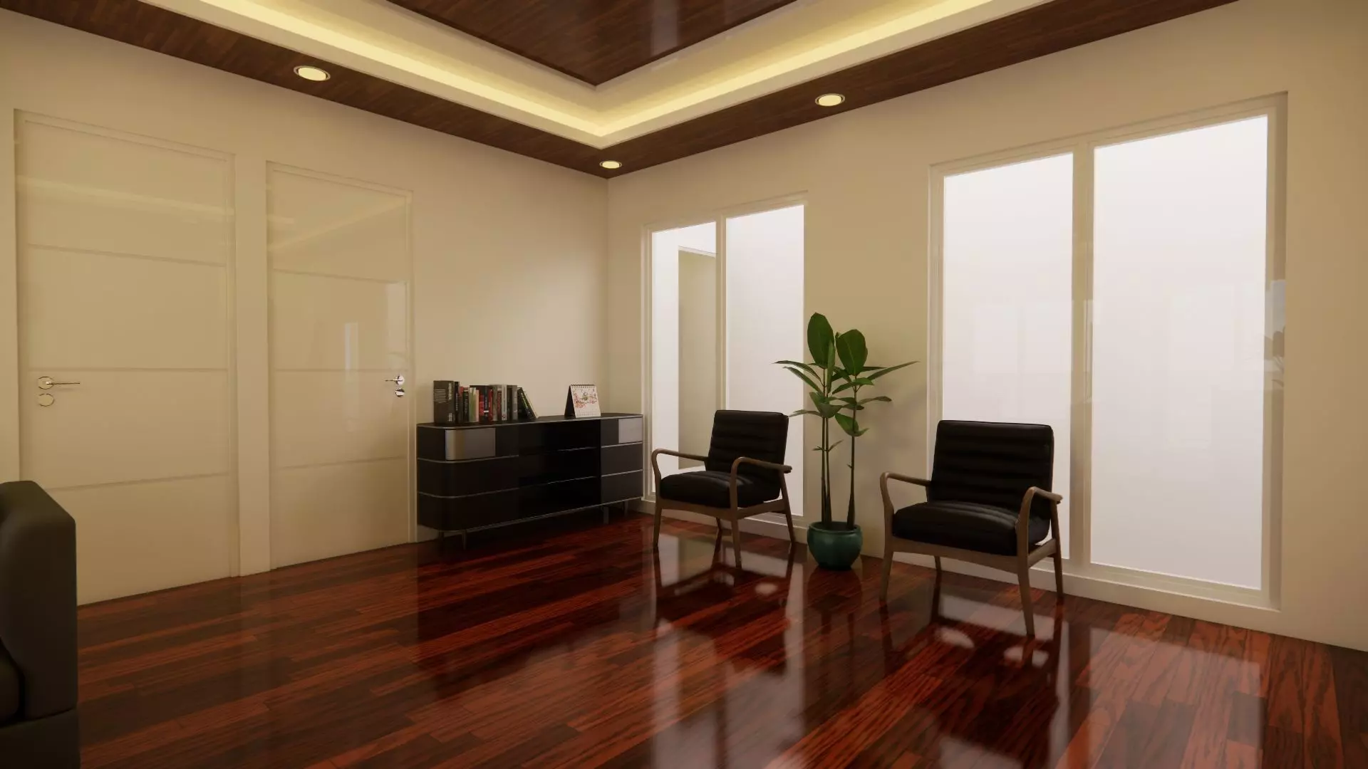 3D Home Exterior and Interior Design Package 1 3D model_11