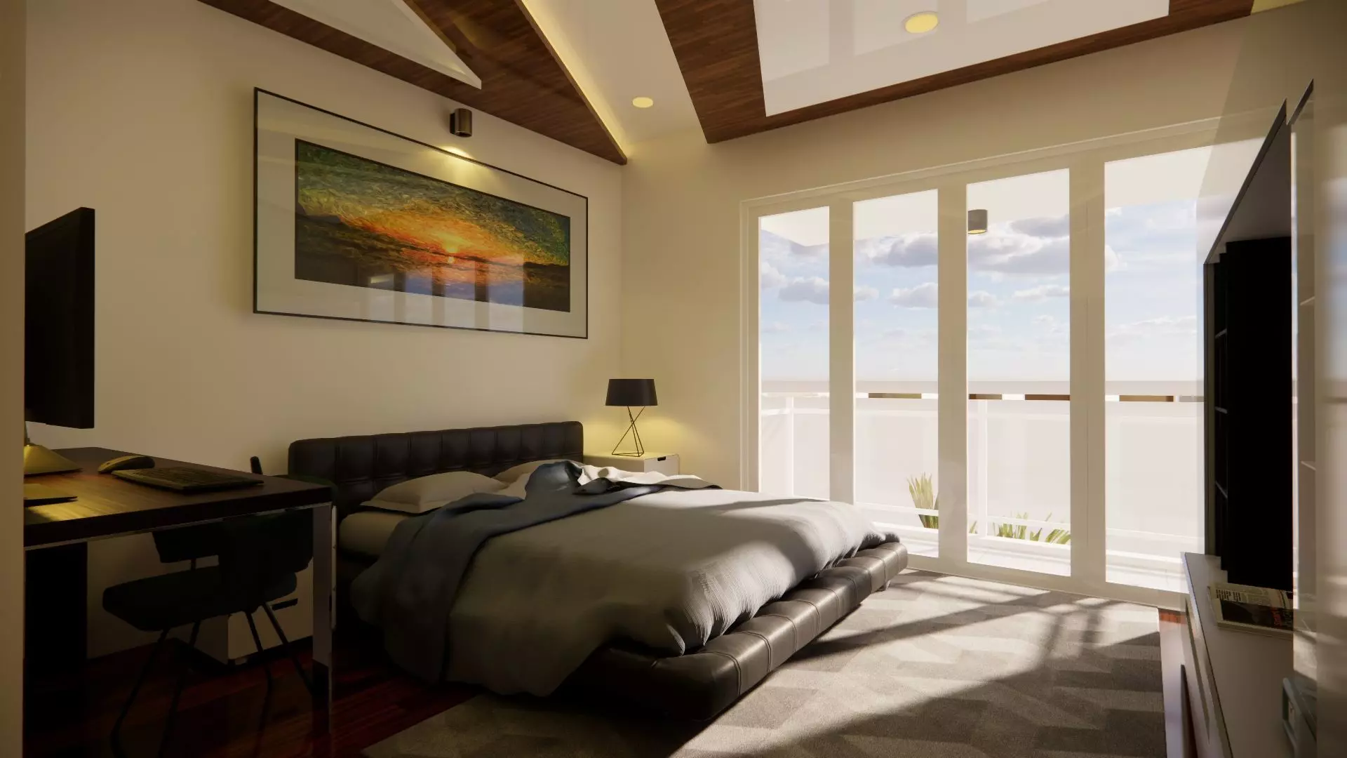 3D Home Exterior and Interior Design Package 1 3D model_8