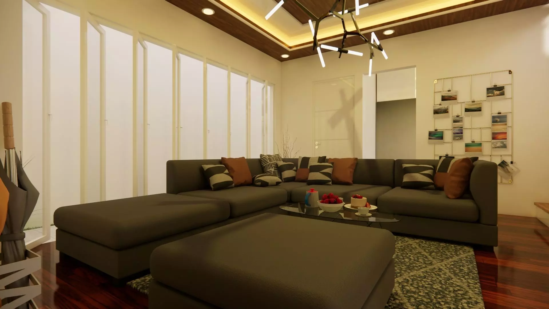 3D Home Exterior and Interior Design Package 1 3D model_5