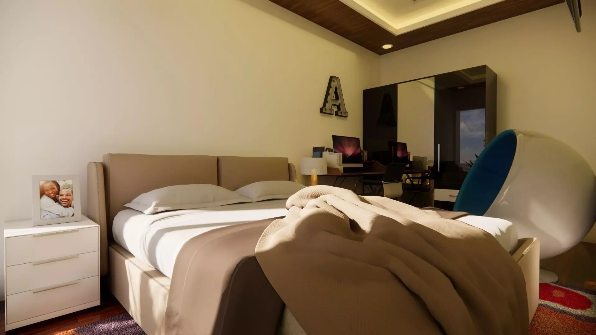 3D Home Exterior and Interior Design Package 1 3D model_7