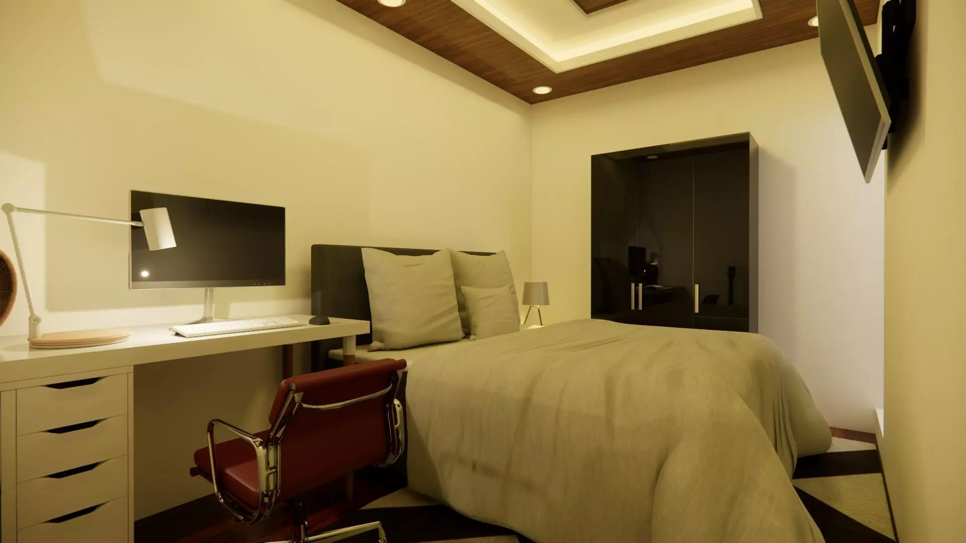 3D Home Exterior and Interior Design Package 1 3D model_14