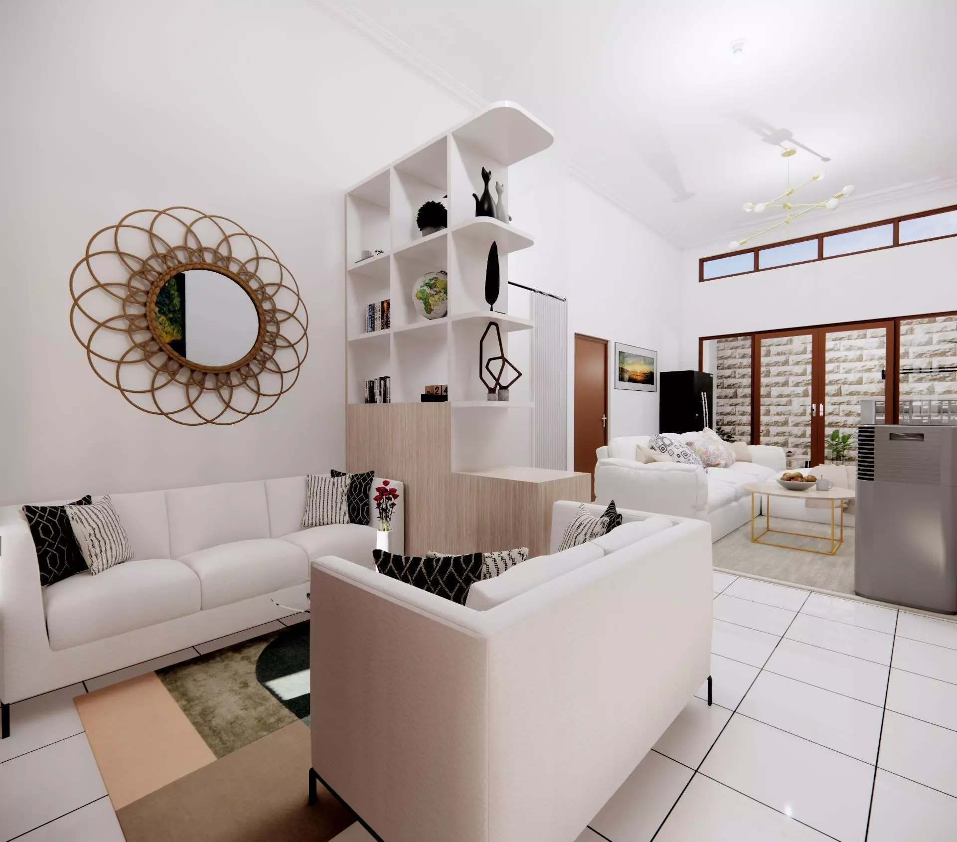 3D Home Exterior and Interior Design Package 2 3D model_2