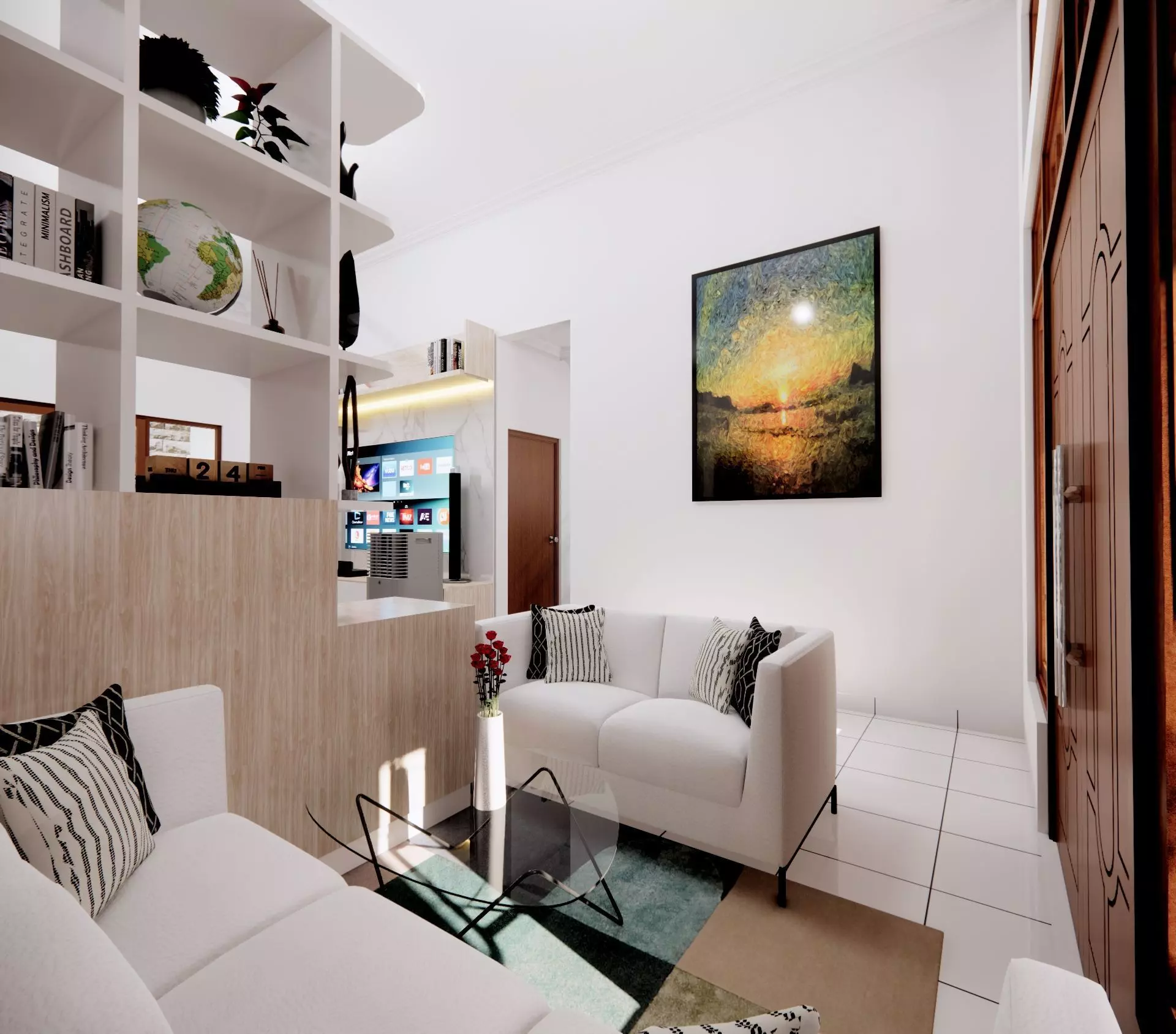 3D Home Exterior and Interior Design Package 2 3D model_3