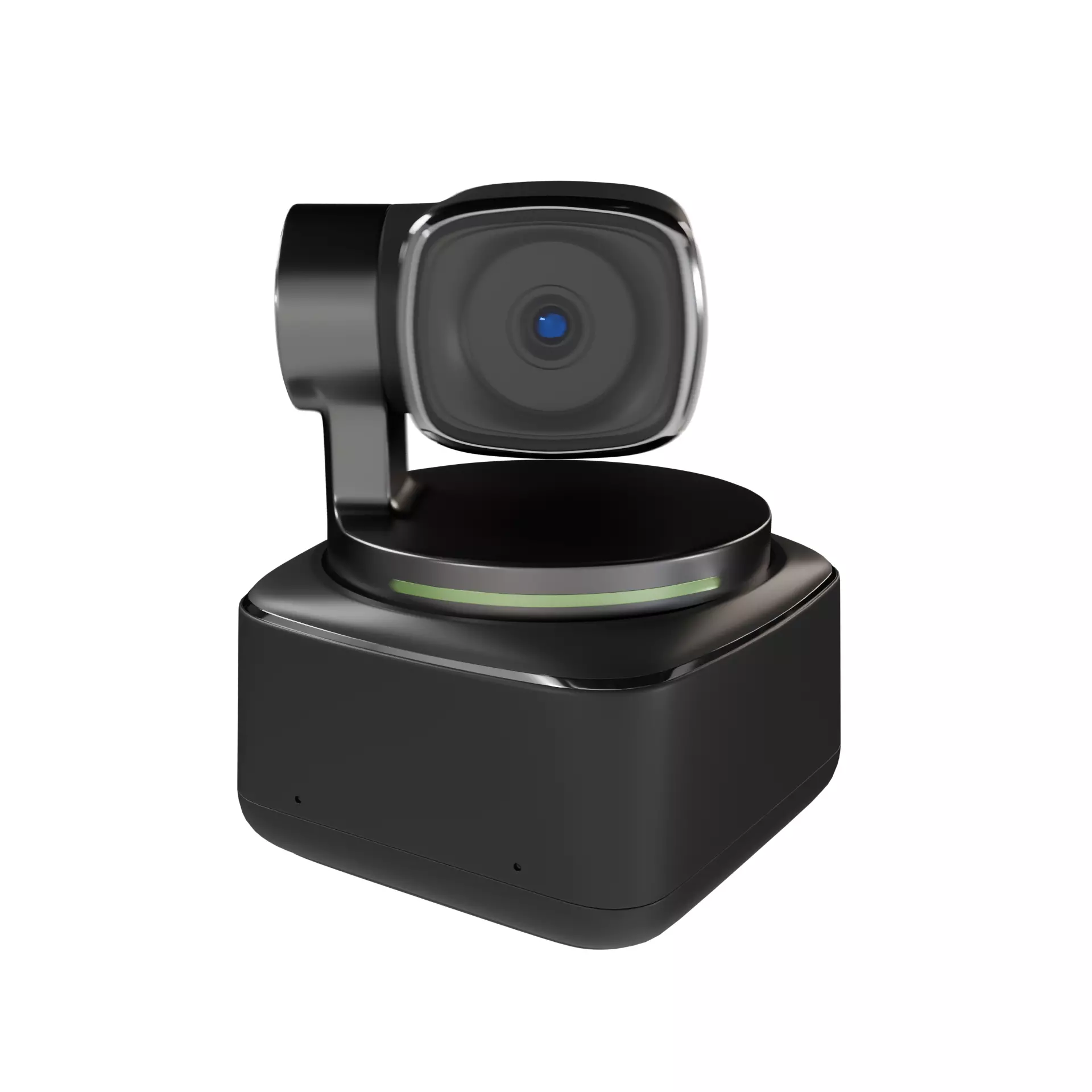 Modern PTZ Pan Tilt Zoom Conference Camera High Quality 3D Model Low-poly 3D model_3