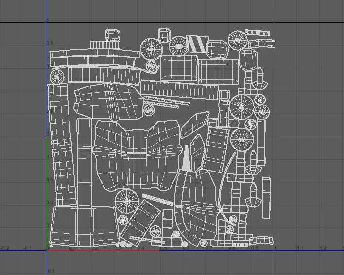 Robot Frog Mech Game Ready SciFi PBR Character 135k Tris Low-poly 3D model_7