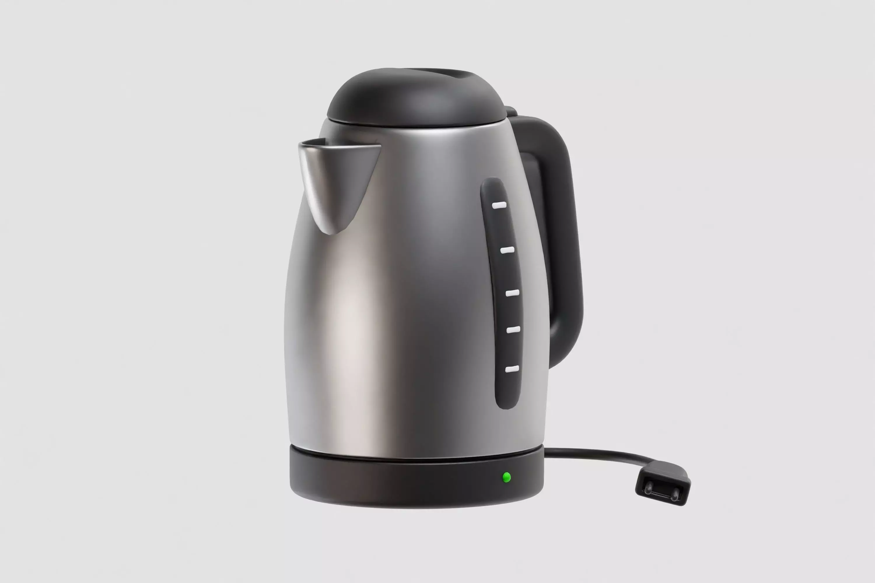 Electric Kettle Low-poly 3D model_5