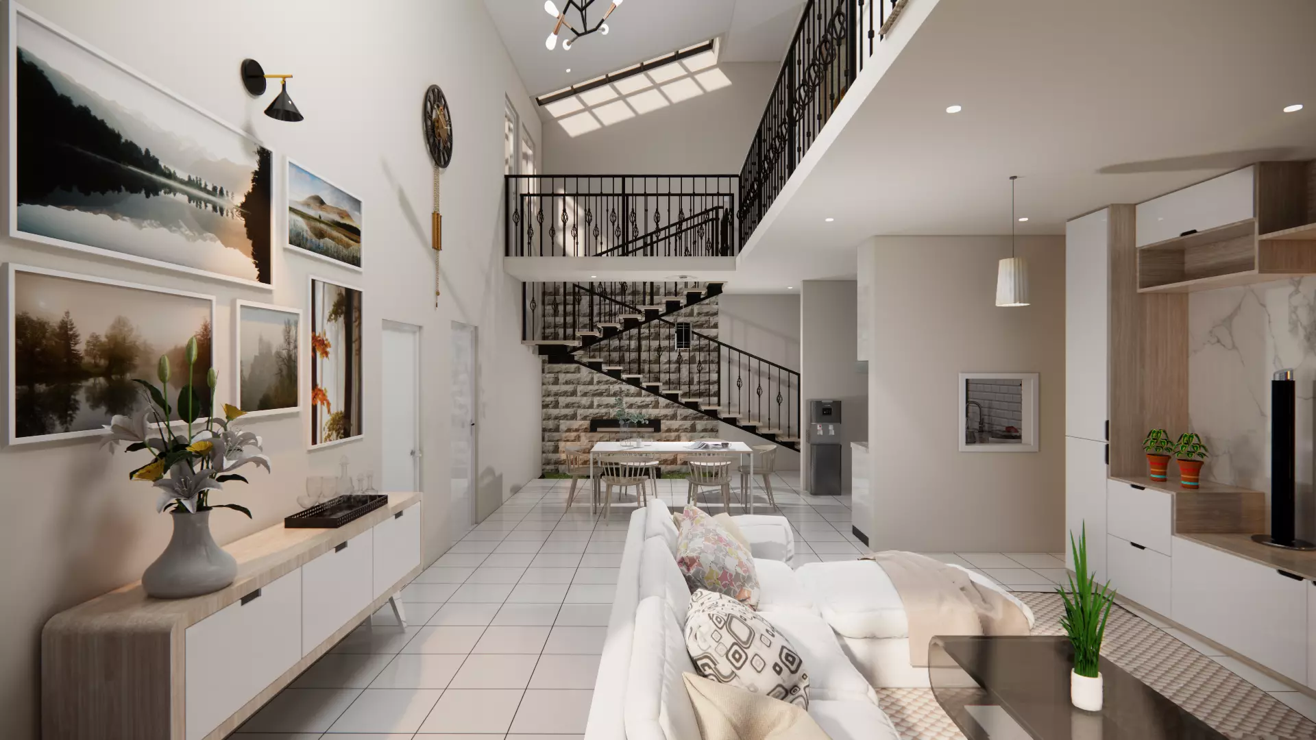 3D Home Exterior and Interior Design Package 3 3D model_7