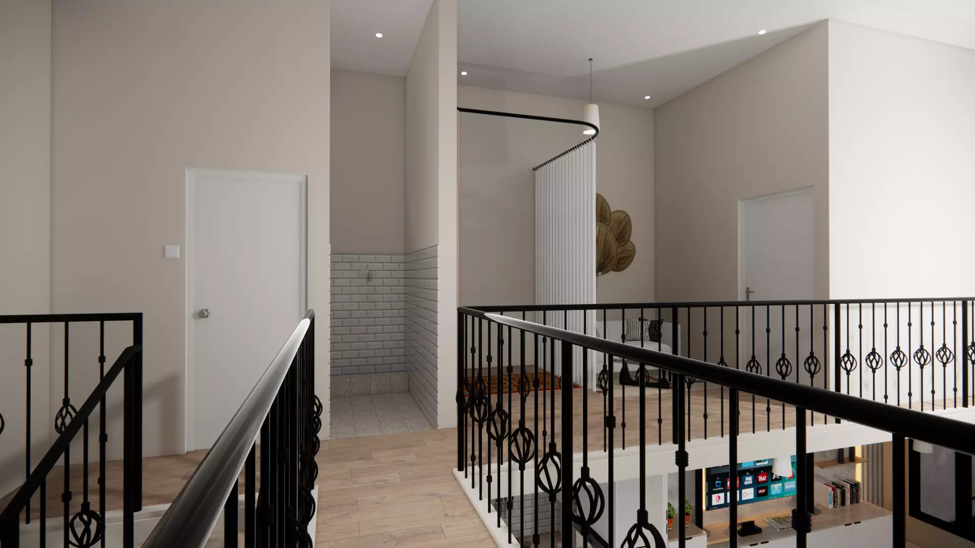 3D Home Exterior and Interior Design Package 3 3D model_12