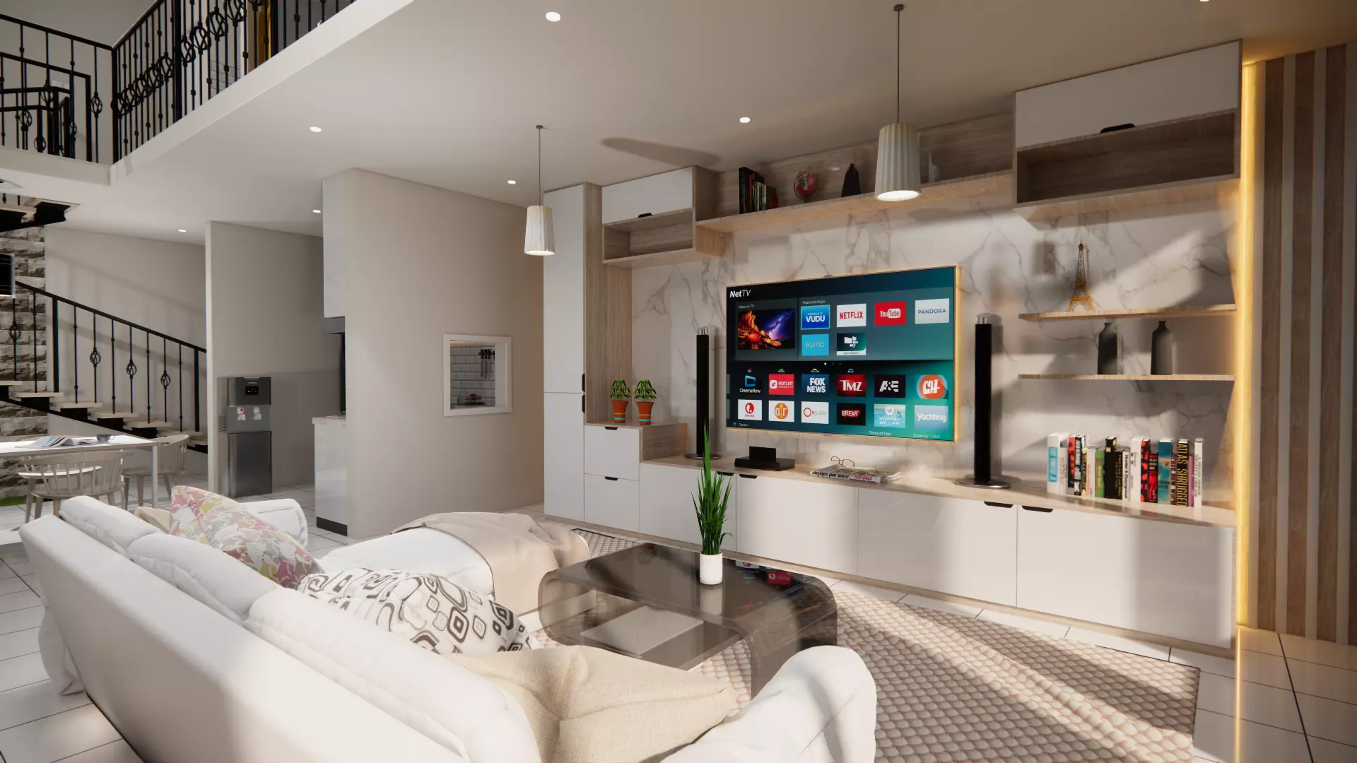 3D Home Exterior and Interior Design Package 3 3D model_4