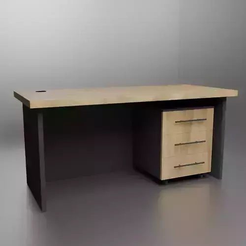 Office Desk with Drawers - Low Poly 3D Model Free 3D model Office Desk with Drawers - Low Poly 3D Model Free 3D model