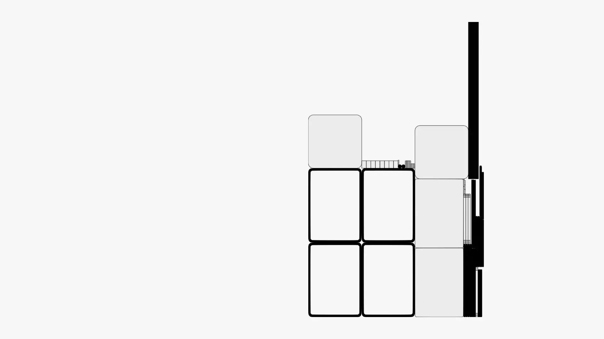 Billboard Stand - Geometry Only No Textures No Materials 3D model_7