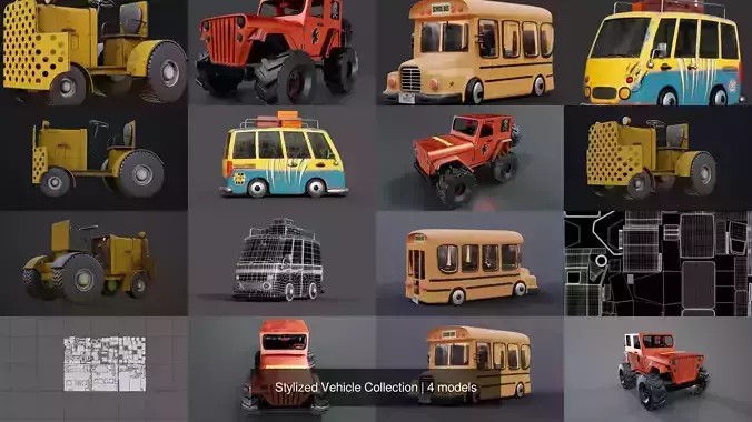 Stylized Vehicle Collection 
