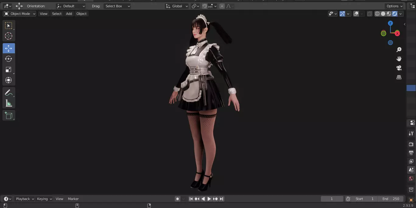 The First Descendant Skin 4 3D model_14