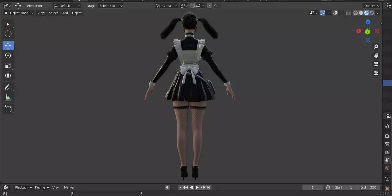 The First Descendant Skin 4 3D model_8