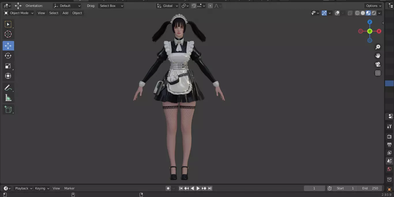 The First Descendant Skin 4 3D model_5