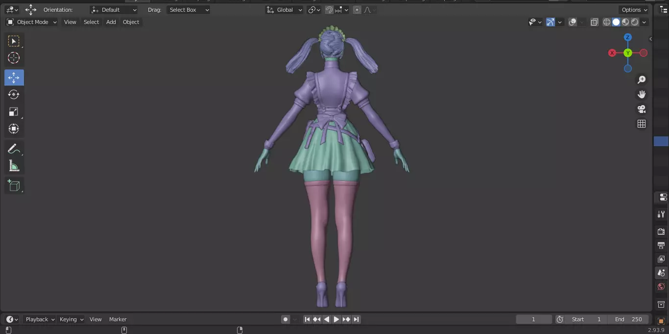 The First Descendant Skin 4 3D model_20