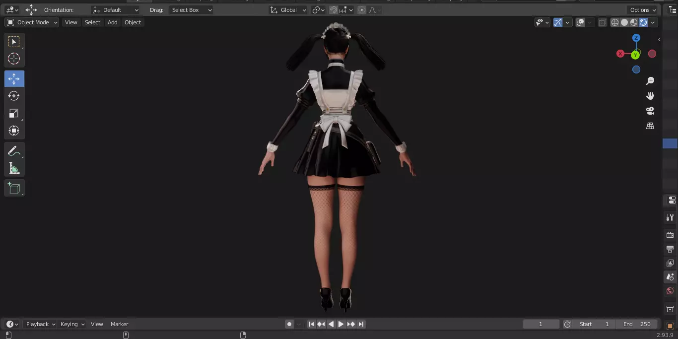 The First Descendant Skin 4 3D model_16