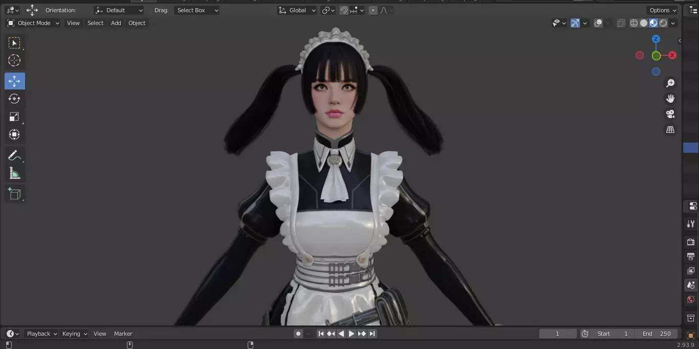 The First Descendant Skin 4 3D model_11