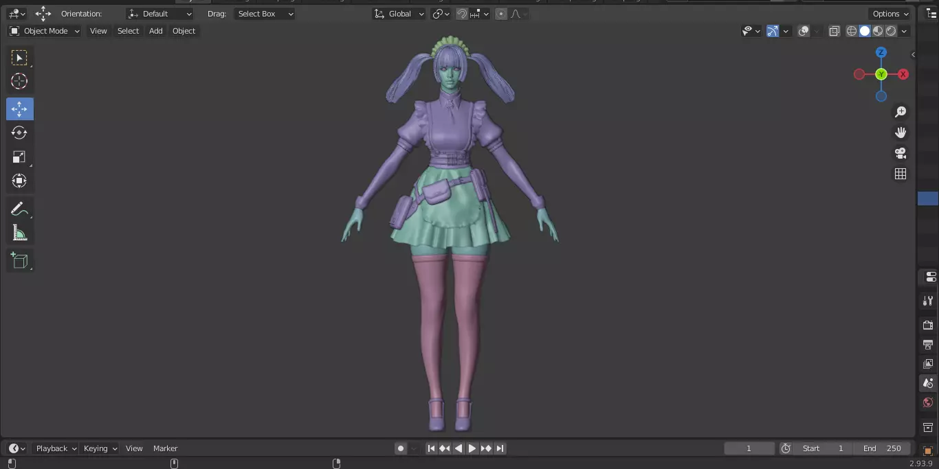 The First Descendant Skin 4 3D model_19