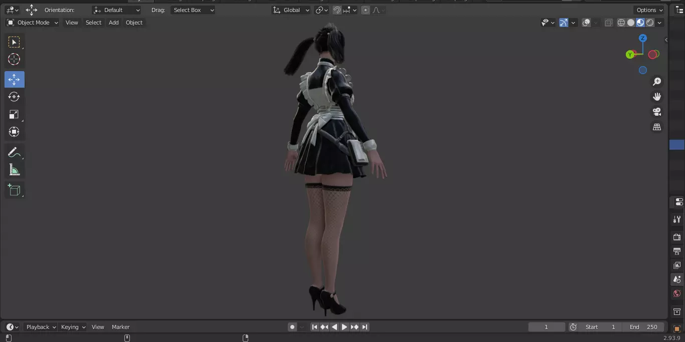 The First Descendant Skin 4 3D model_9