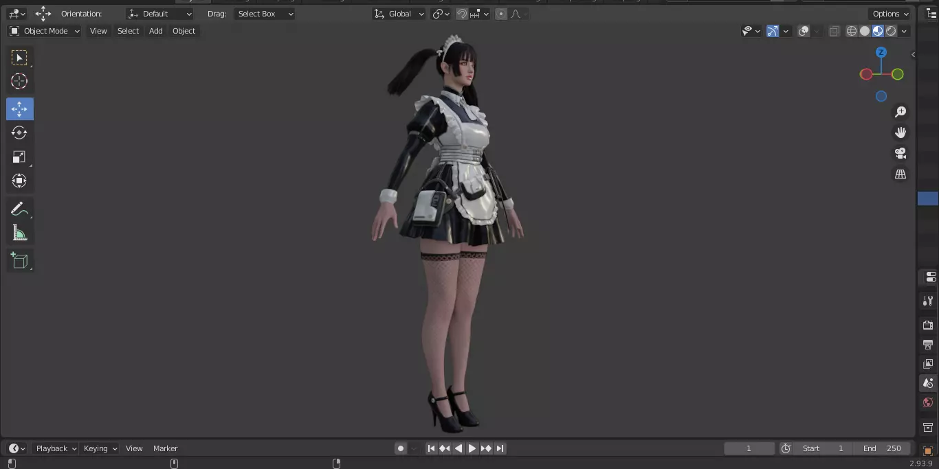 The First Descendant Skin 4 3D model_10