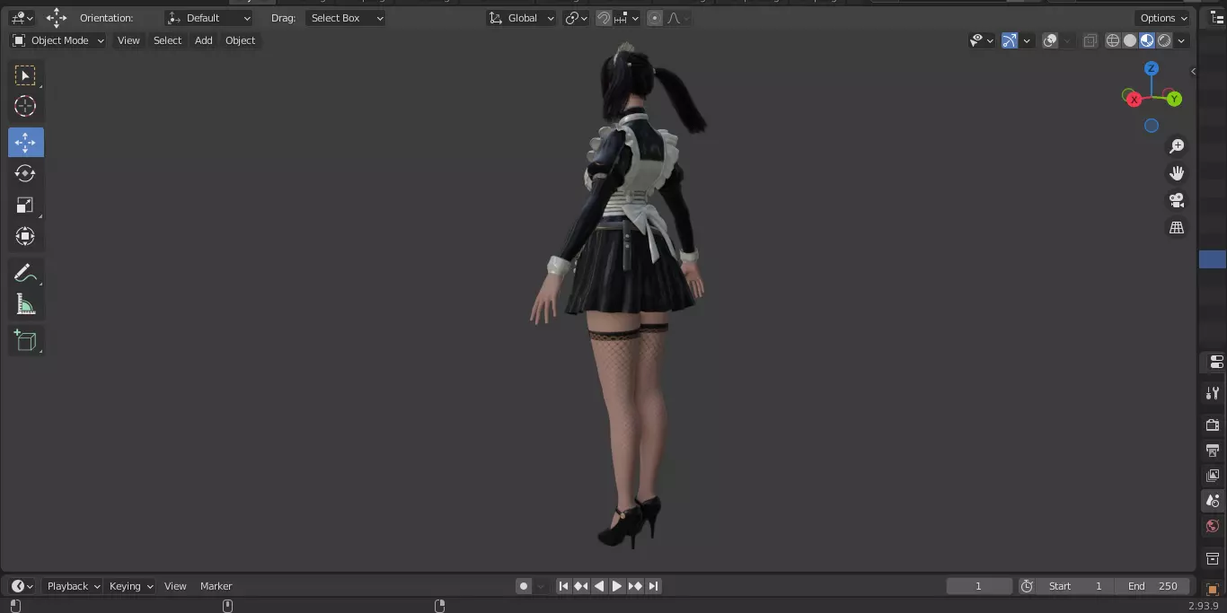 The First Descendant Skin 4 3D model_7