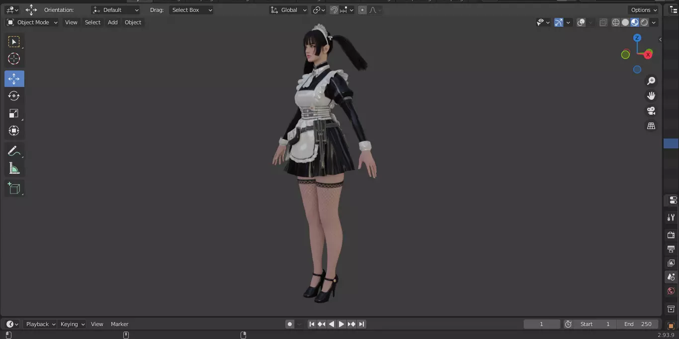 The First Descendant Skin 4 3D model_6