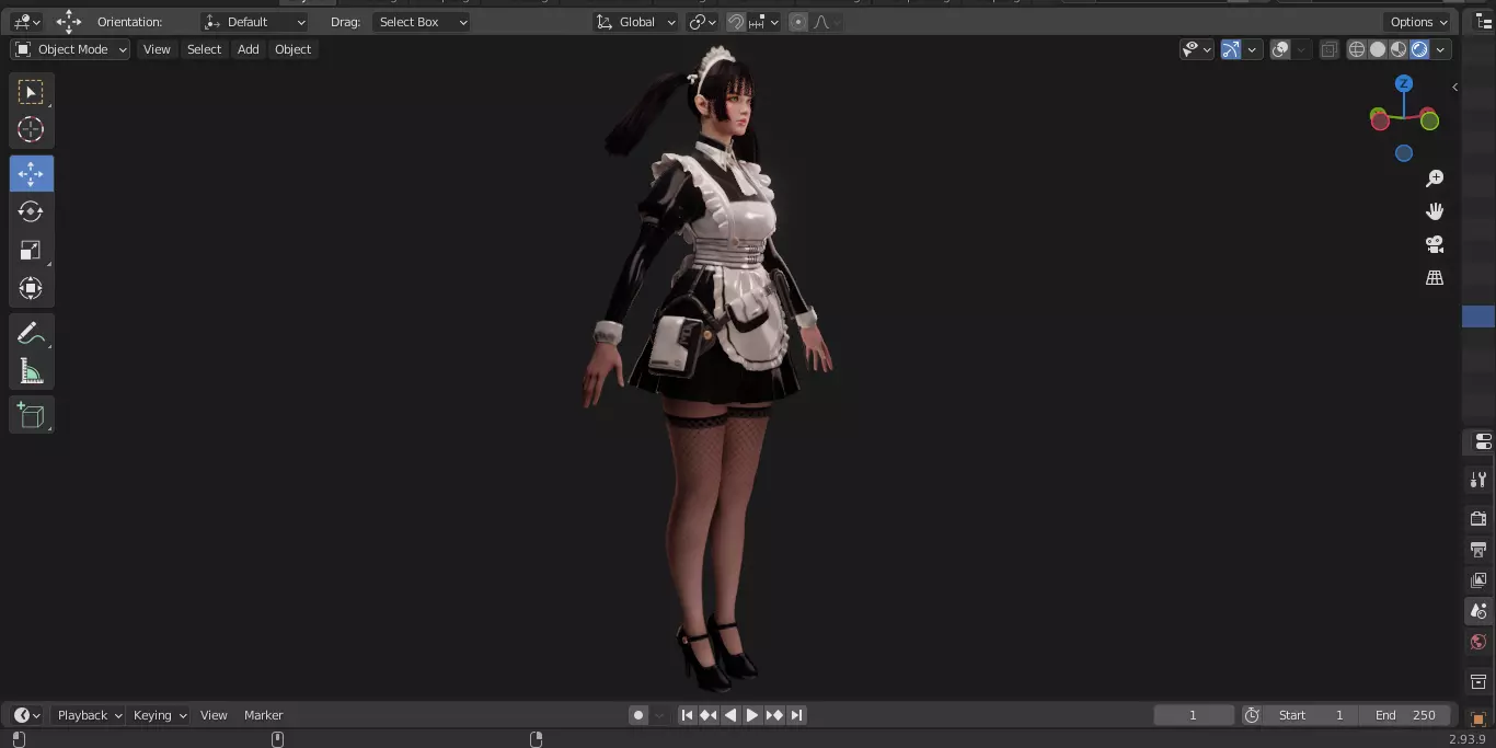 The First Descendant Skin 4 3D model_18