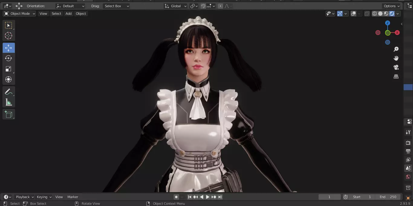 The First Descendant Skin 4 3D model_12