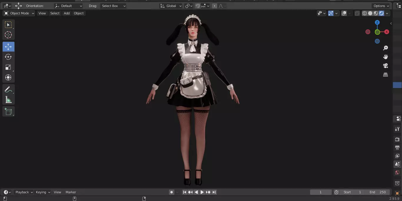 The First Descendant Skin 4 3D model_13