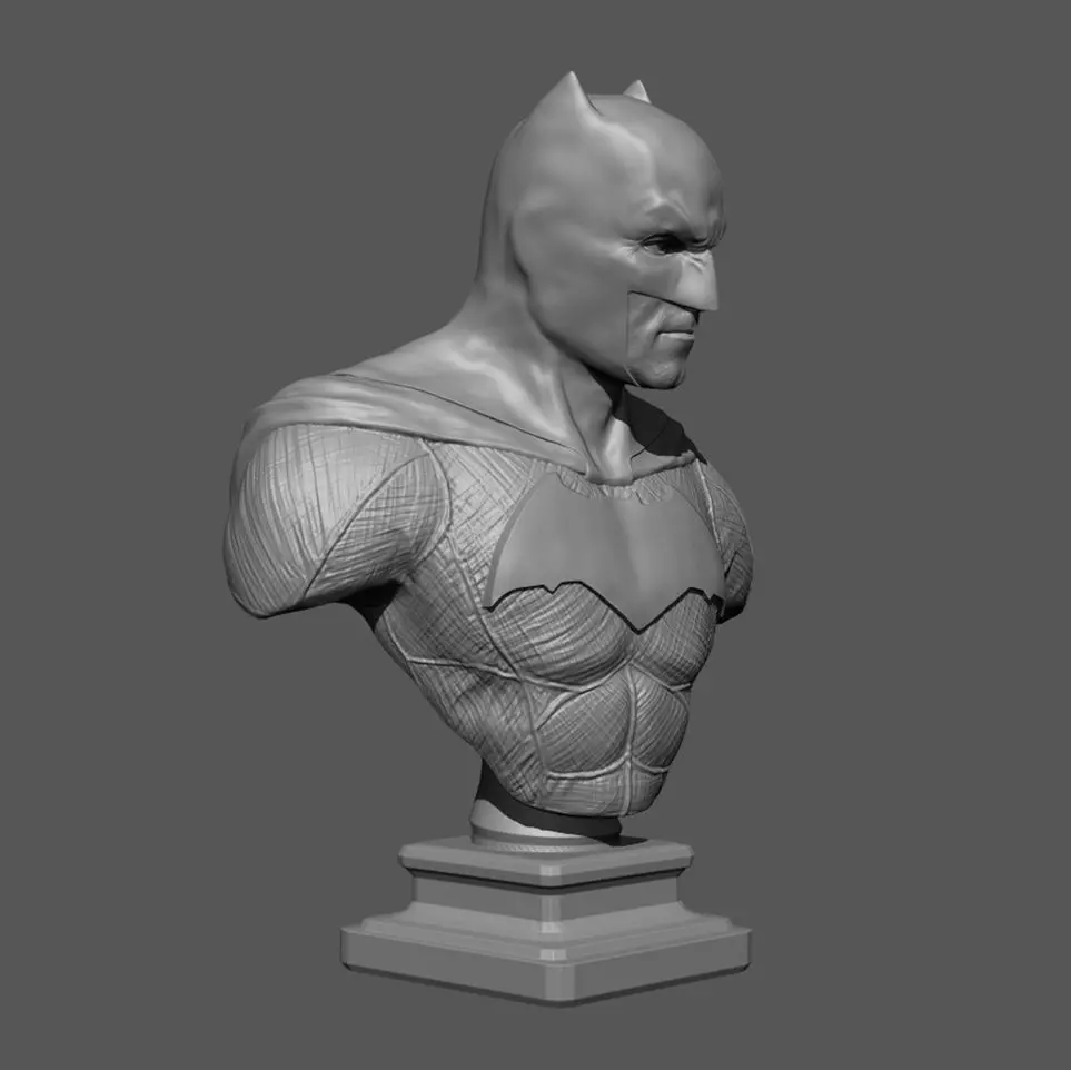 Batman bust 3D print model_0
