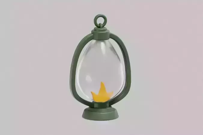 Cartoon Camping Lantern