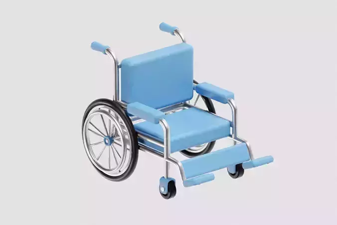 Cartoon Wheel Chair 