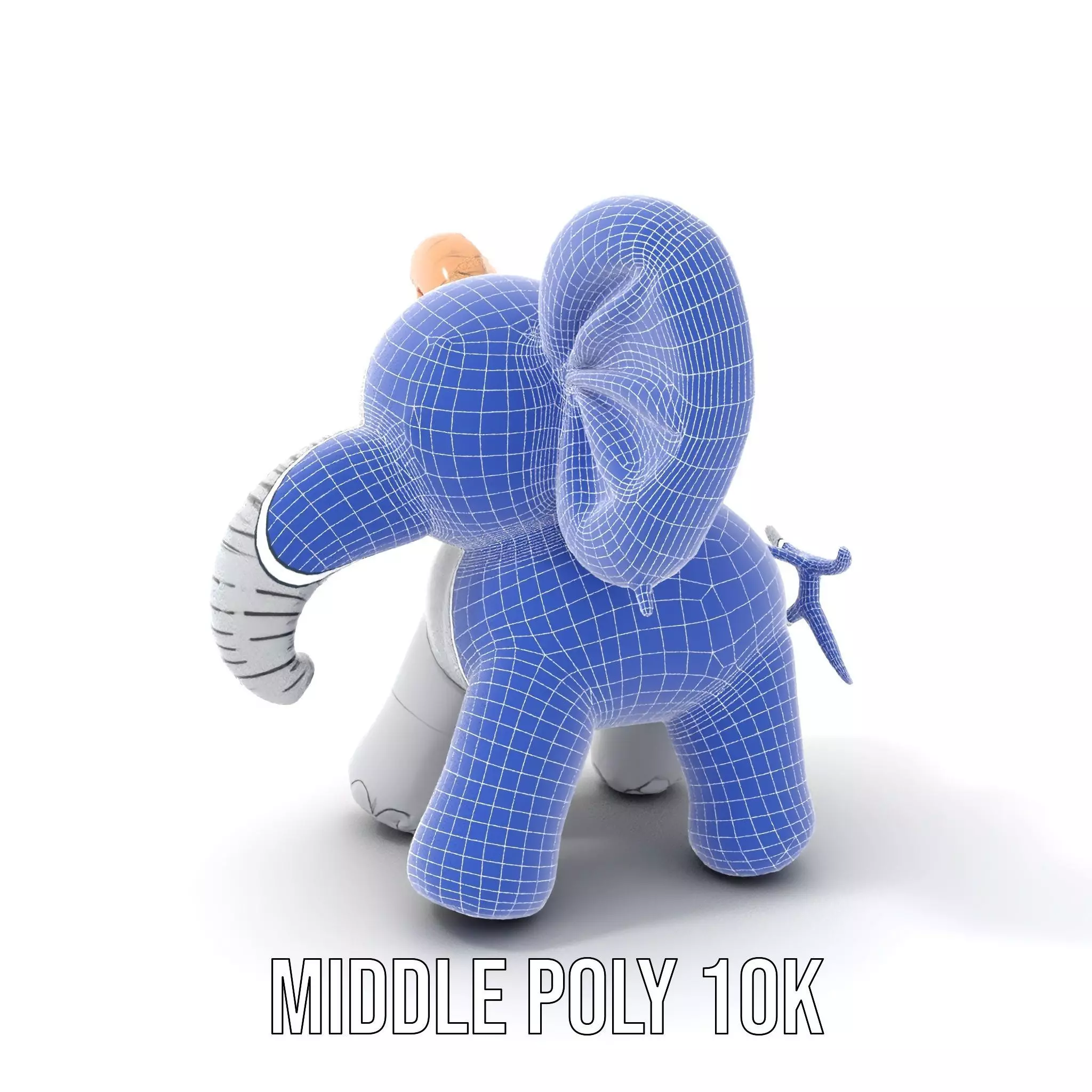 Balloon Elephant model pack Low-poly 3D model_21