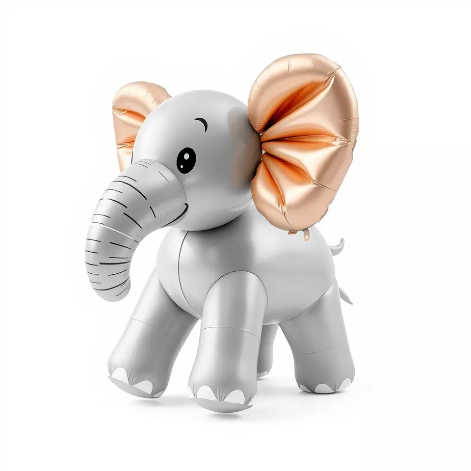 Balloon Elephant model pack Low-poly 3D model_3