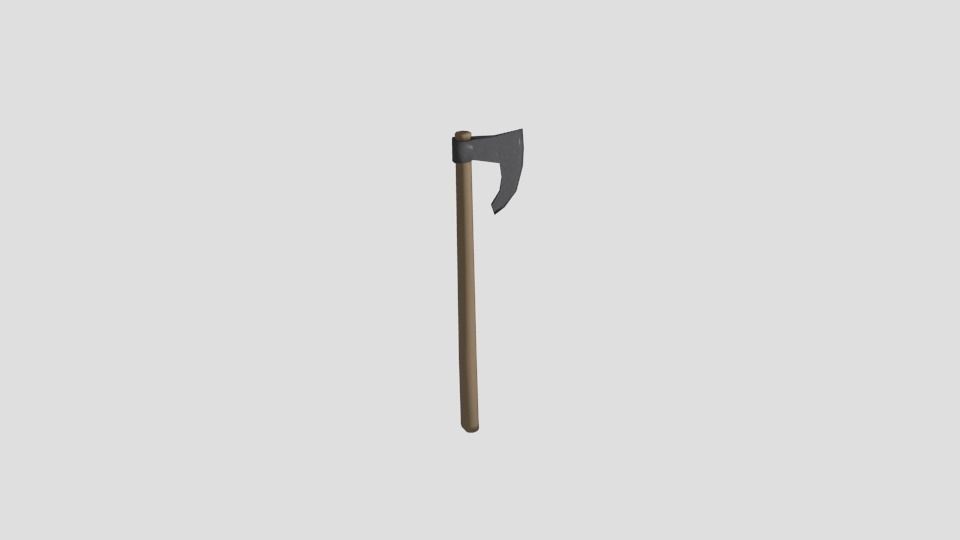 Medieval weapon pack Free low-poly 3D model_20