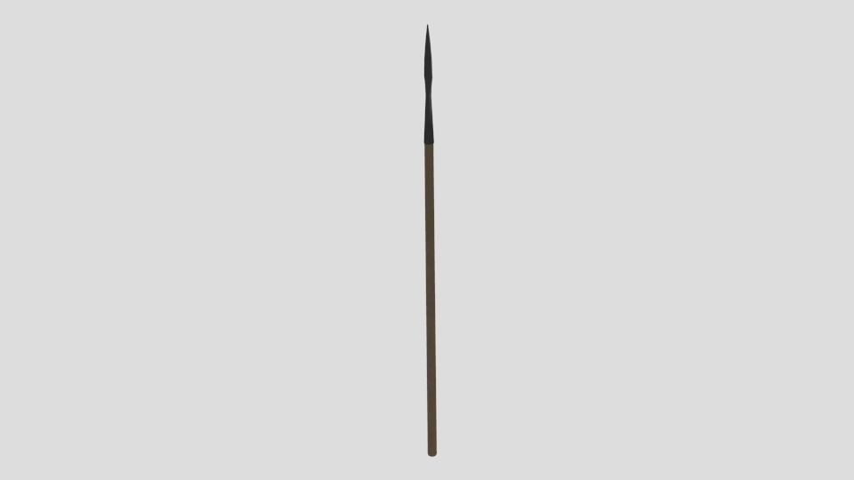 Medieval weapon pack Free low-poly 3D model_11