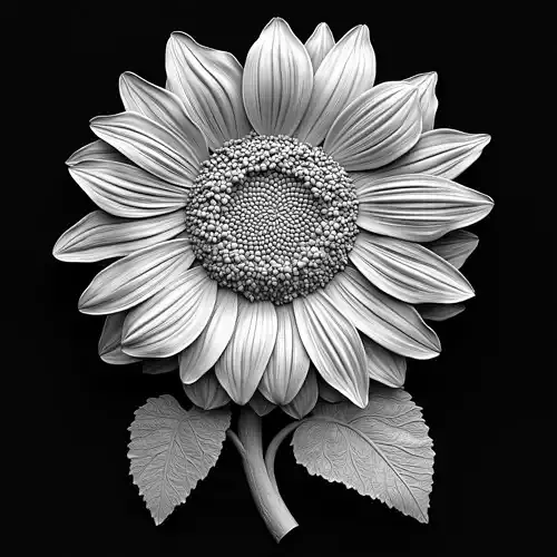 Sunflower Sculpture